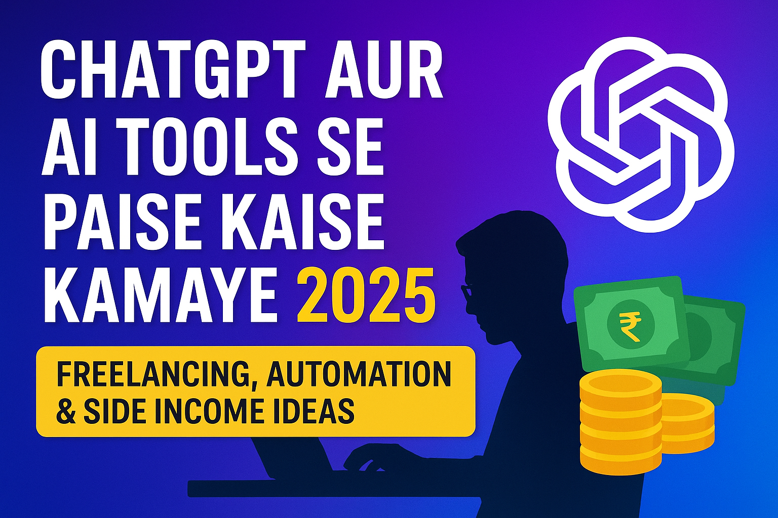 ChatGPT Aur AI Tools Se Paise Kaise Kamaye 2025 Me