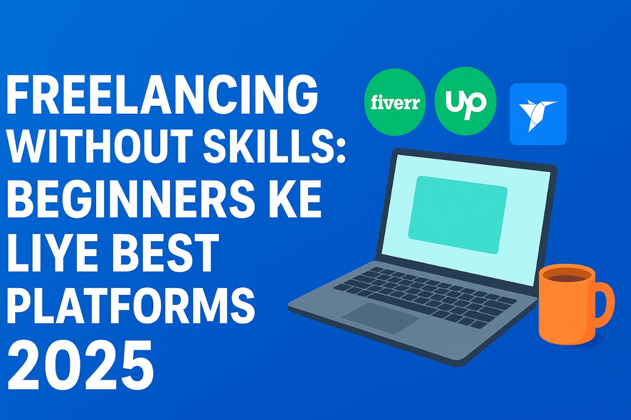 Freelancing Without Skills: Beginners Ke Liye Best Platforms 2025