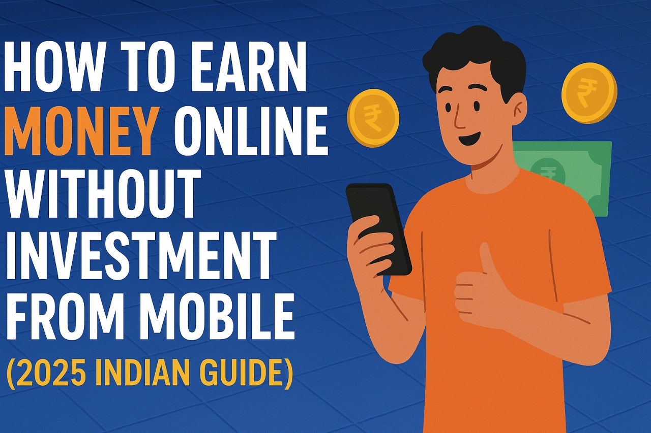 How to Earn Money Online Without Investment in 2025