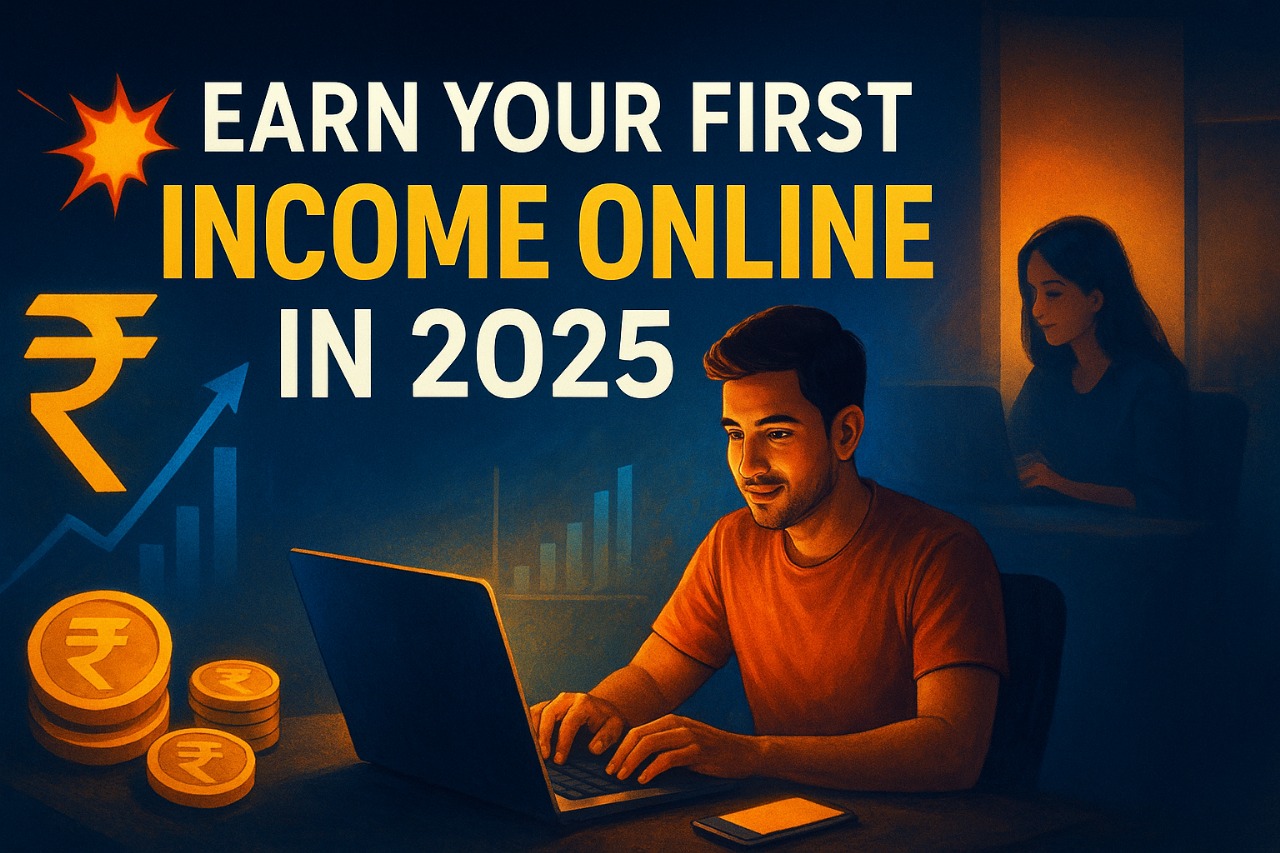 Earn Your First Income Online in 2025