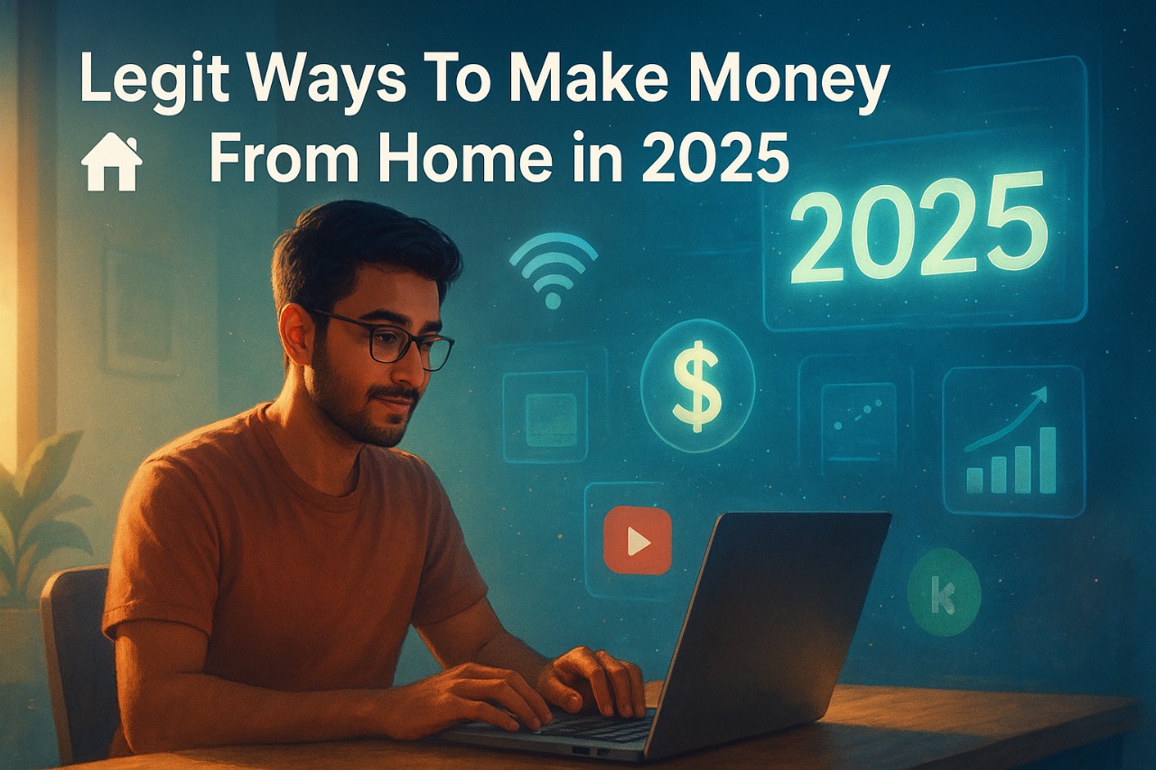 Legit Ways To Make Money From Home in 2025