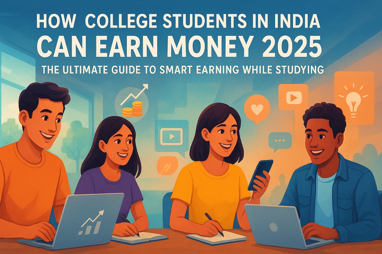 How College Students in India Can Earn Money 2025