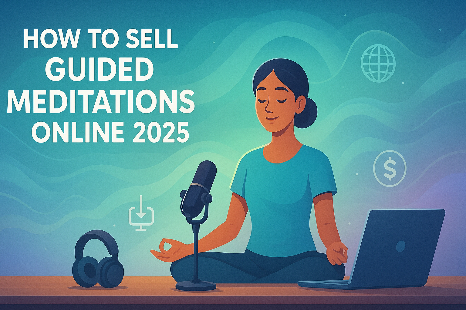 How to Sell Guided Meditations Online 2025