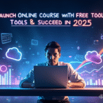 Launch Online Course with Free Tools & Earn in 2025 Launch Online Course with Free Tools & Earn in 2025