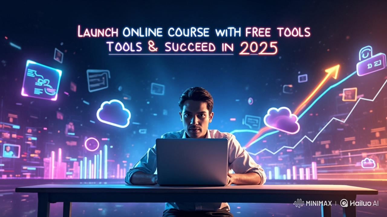 Launch Online Course with Free Tools & Earn in 2025