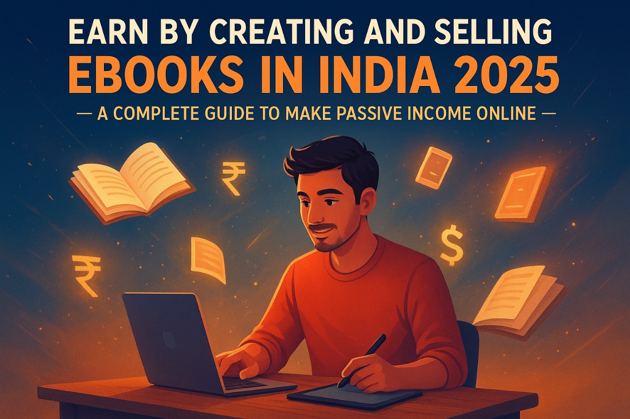 Earn by Creating and Selling Ebooks in India 2025