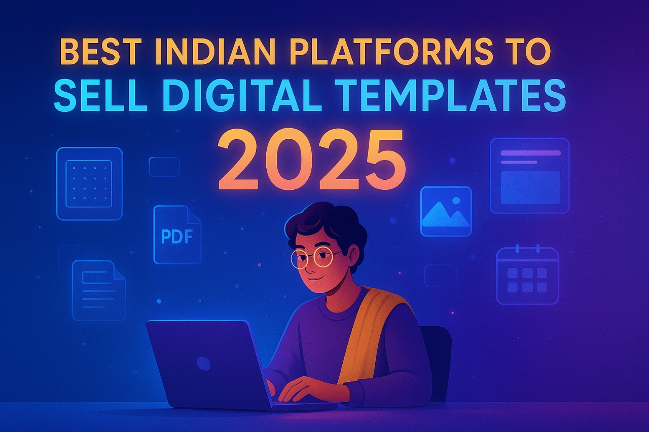 Best Indian Platforms to Sell Digital Templates 2025