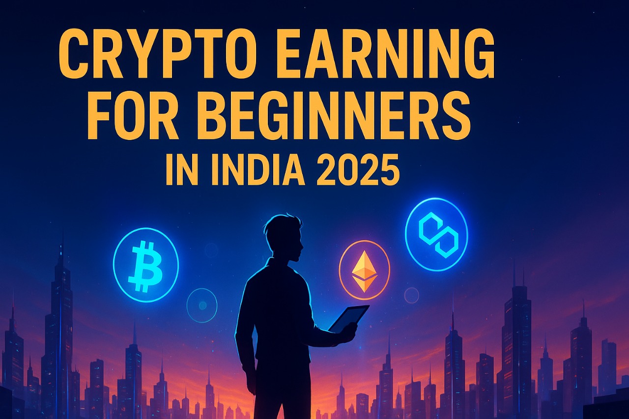 Crypto Earning for Beginners in India 2025