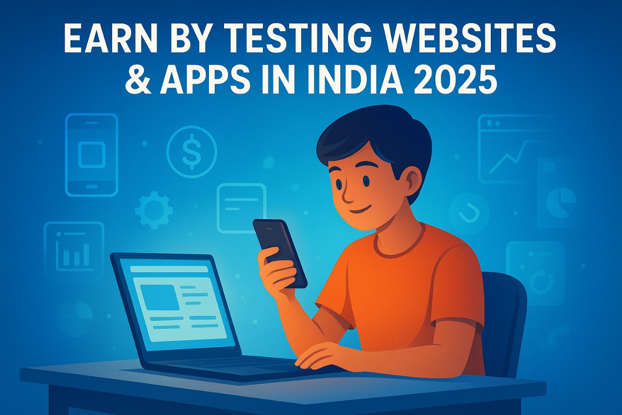 Earn by Testing Websites & Apps in India 2025