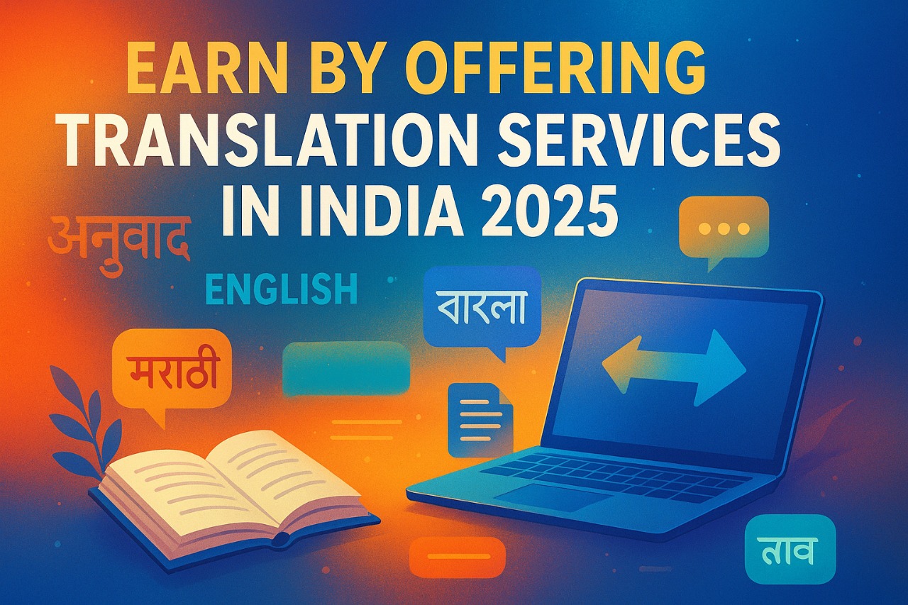 Earn by Offering Translation Services in India 2025