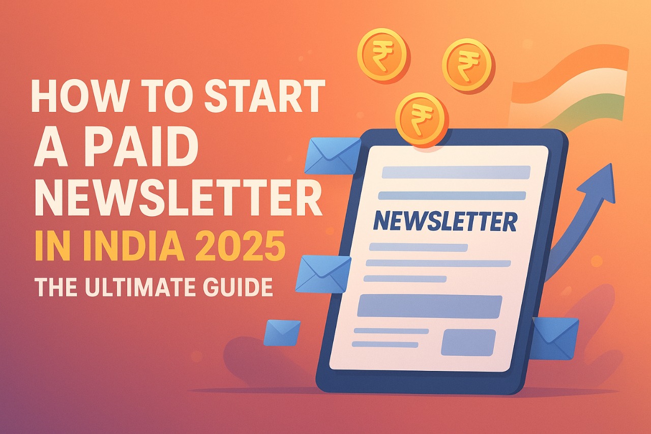 How to Start a Paid Newsletter in India 2025