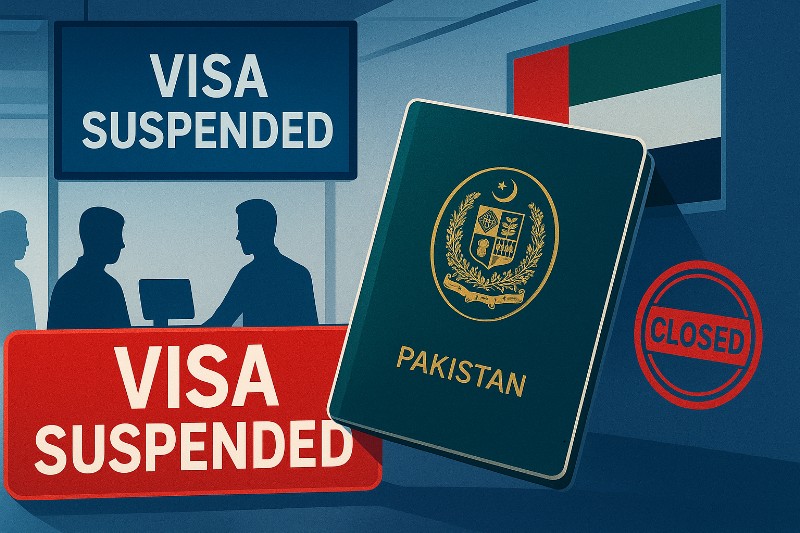 UAE Ne Pakistanis Ke Liye Visa Roka