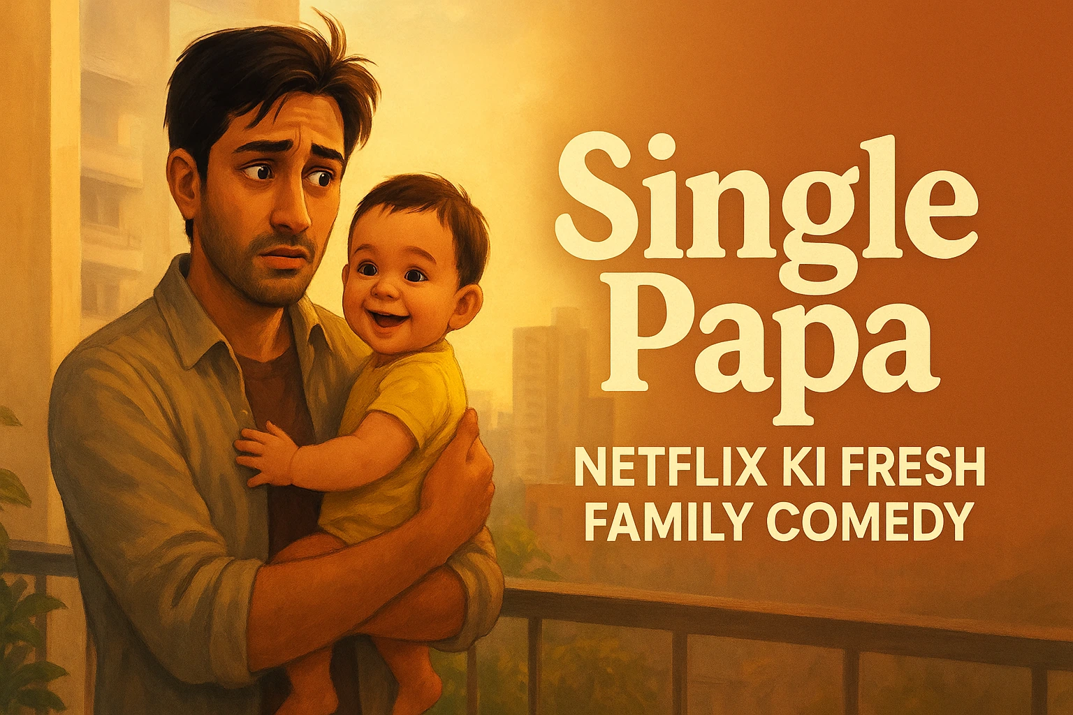 Single Papa Review 2025: Netflix Ki Fresh Hindi Family Comedy Jo Single Dads Ko Naya Meaning Deti Hai