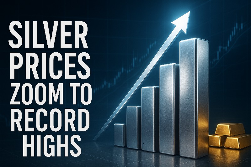 Silver price zoom 91% YTD record high above 1.8 lakh