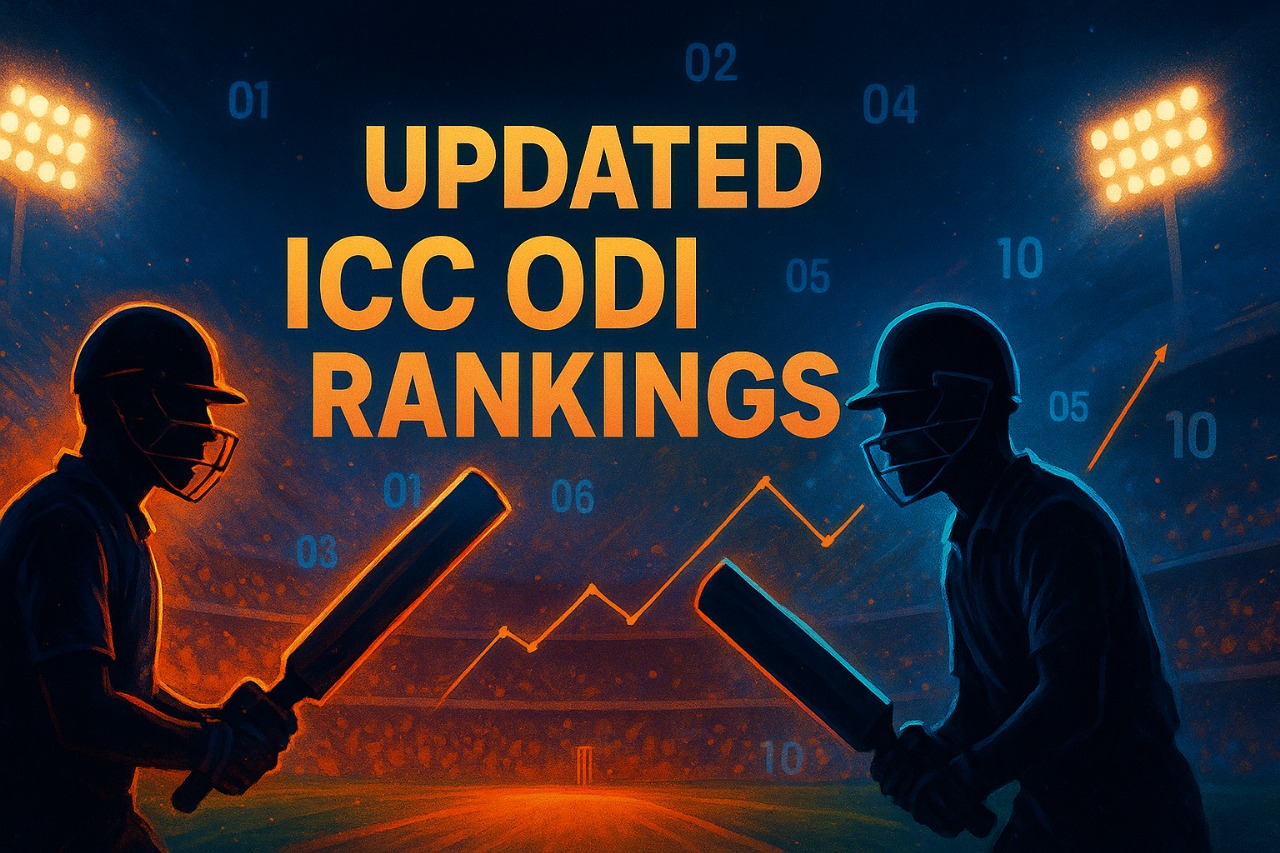 Updated ICC ODI Rankings Released
