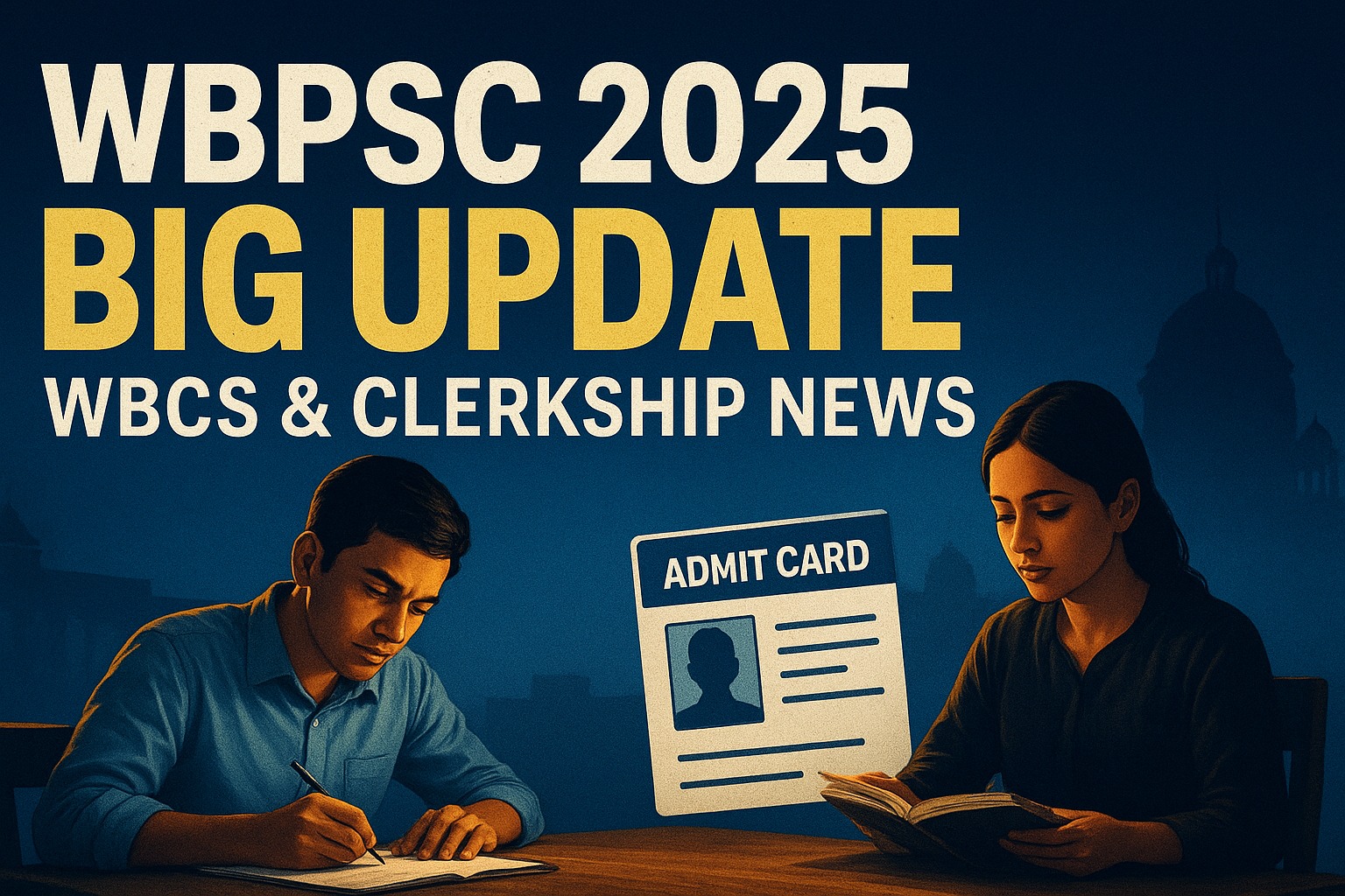 WBPSC Recruitment Buzz: WBCS 2025 & Clerkship Mains Big Updates You Can’t Miss!