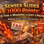 Sensex Slides 1000 Points: Is This a Warning or Just a Pause? Sensex
