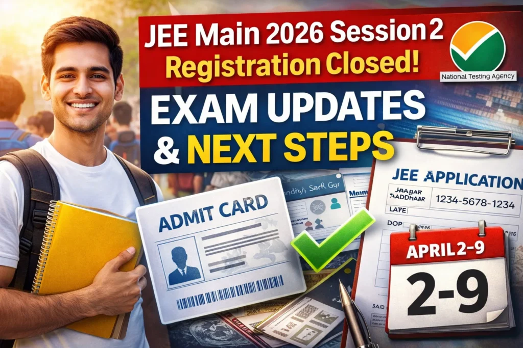JEE Main 2026 Session 2
